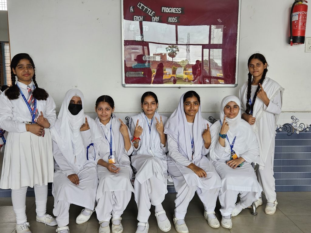 Chemistry laboratory at Heaven Garden English School