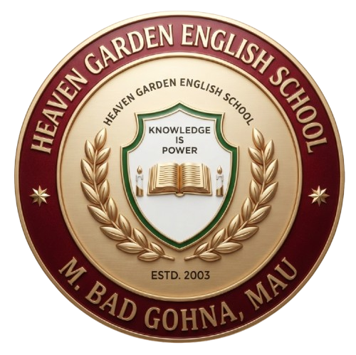 Heaven Garden English School Logo